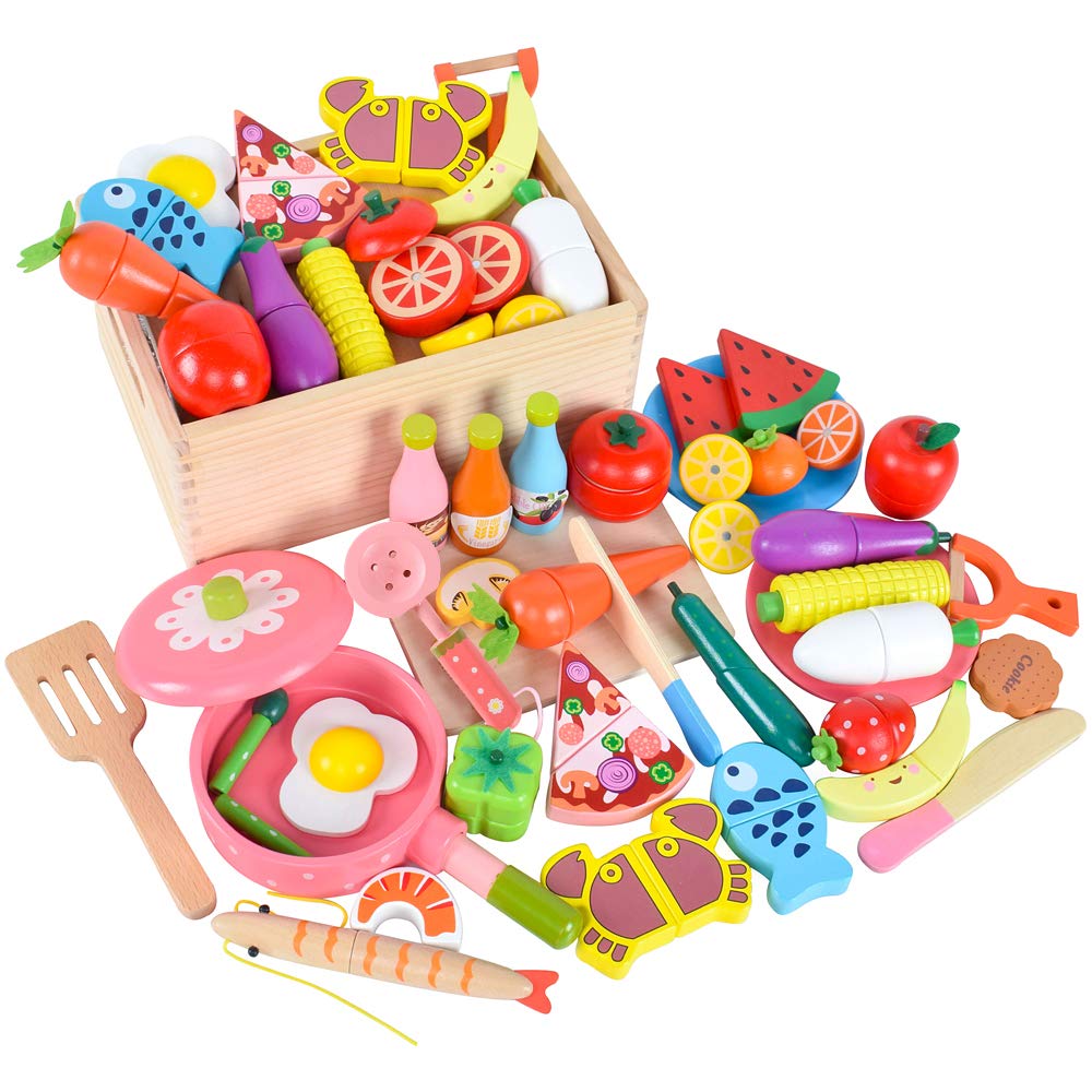 6位：木製 おままごと セット 