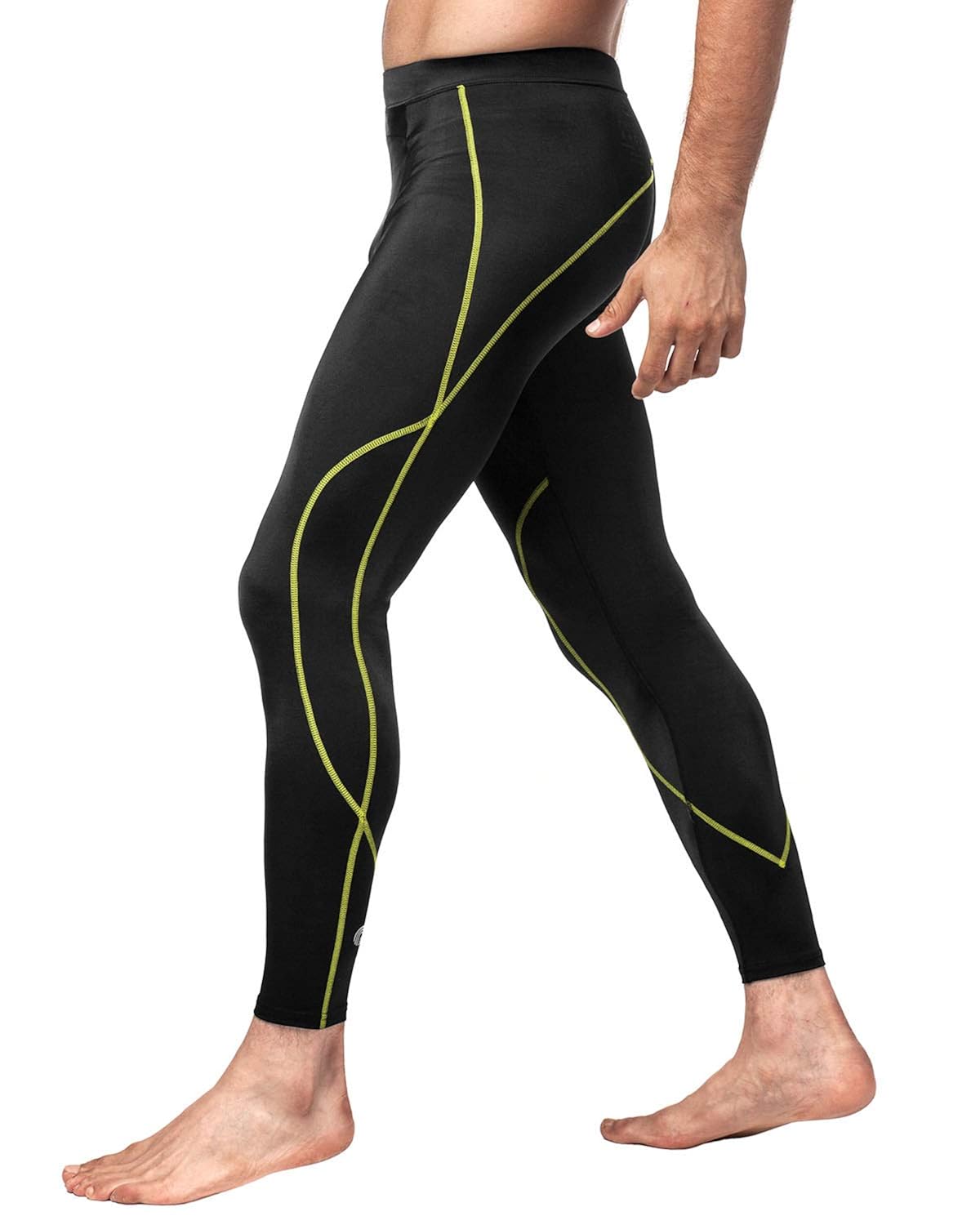 20位：Lapasa メンズ オールシーズン ロング スポーツタイツ