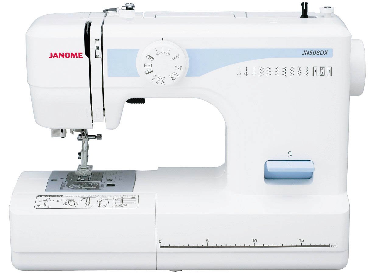 1位：JANOME 電動ミシン 「両手が使えるフットコントローラータイプ」 JN508DX