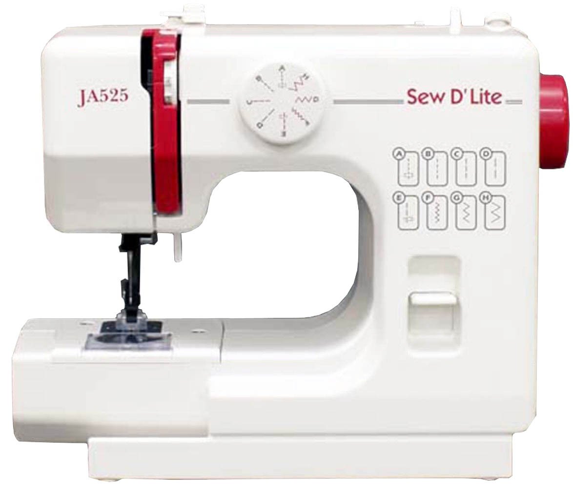 4位：JANOME コンパクト電動ミシン 【sew D`Lite】 JA525