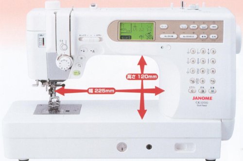 20位：ジャノメ コンピューターミシン CK1200