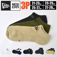 9位：靴下 くるぶし 3足セット NEWERA ニューエラ ３Pセット 