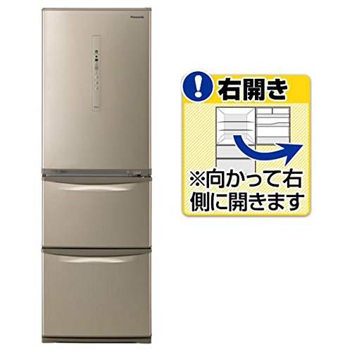 17位：PANASONIC NR-C37HC-N シルキーゴールド [冷蔵庫（365L・右開き）]