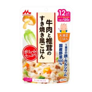 25位：森永乳業　大満足ごはん　牛肉と椎茸のすき焼き風ごはん