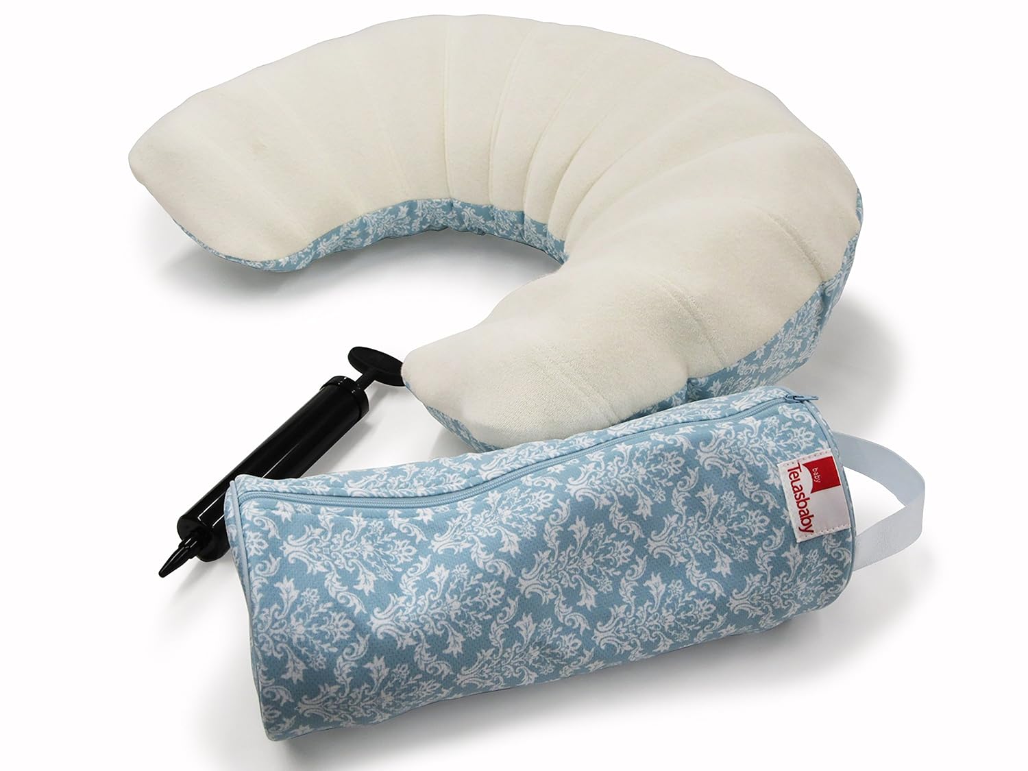 18位：TeLasbaby(テラスベビー) ナーシングピローエア ダマスクブルー 