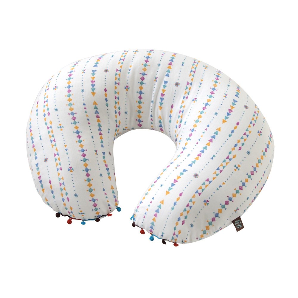 17位：ボボ BOBO コーラム ママ＆ベビークッション ホワイト 