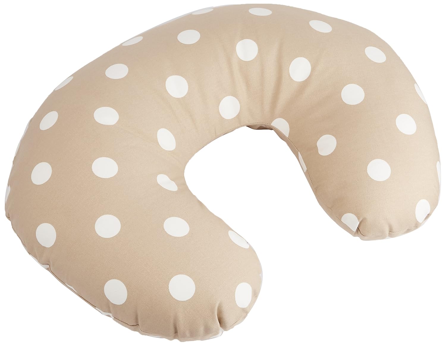 19位：白井産業 日本製 のっけて授乳クッション カラードット ミルクティベージュ 