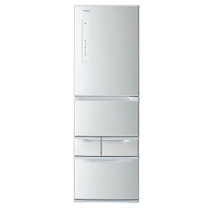 4位：東芝 TOSHIBA 右開き 426L ノンフロン5ドア 冷凍冷蔵庫 シルバー GR-K41G-S