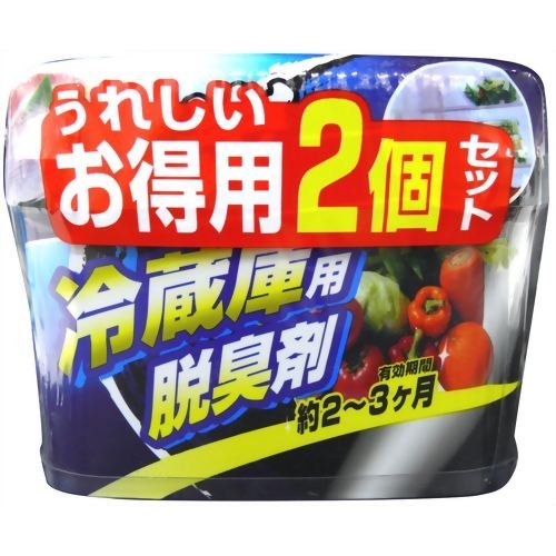 3位：ウエ・ルコ 炭の冷蔵庫用 脱臭剤 150g×2個セット