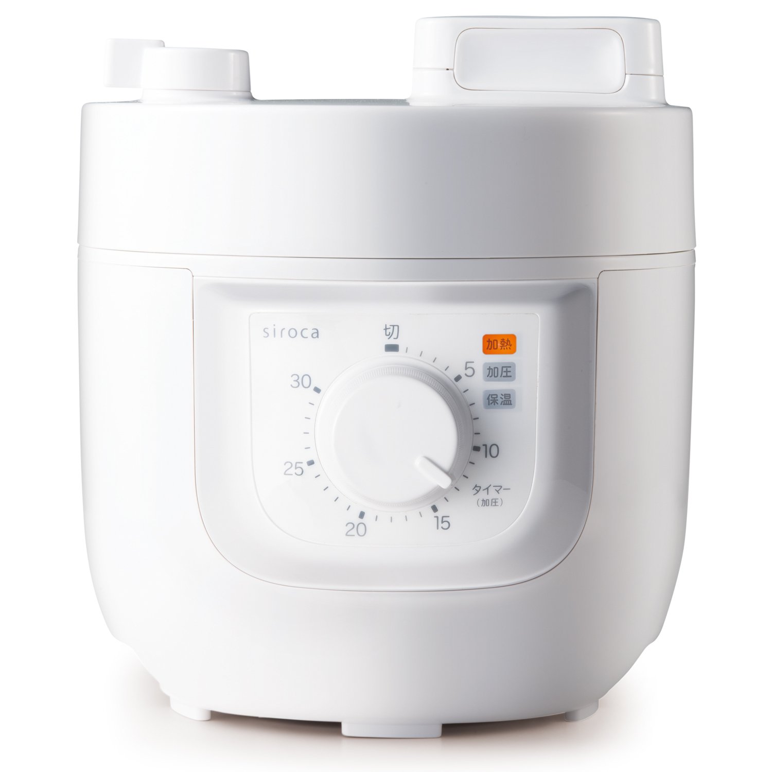 9位：siroca 電気圧力鍋 SP-A111 ホワイト[圧力/無水/蒸し/炊飯/コンパクト]