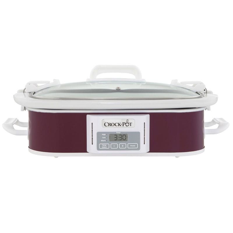 19位：Crockpot SCCPCCP350-CR Slow Cooker, 3.5 quart, Plum 家電 