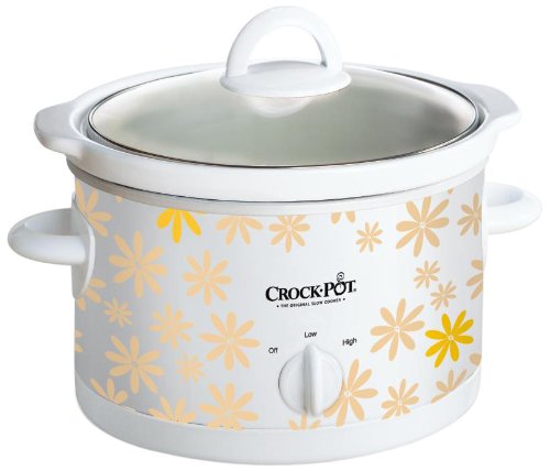 18位：Crock Pot クロックポット SCR250-DA 2.4L Slow Cooker スロークッカー 電気調理鍋 (小花柄) 