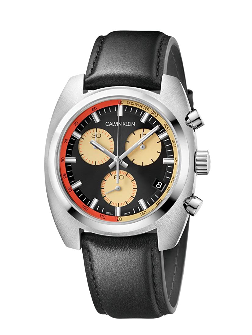13位：[カルバンクライン]CALVIN KLEIN 腕時計 クロノグラフ Achieve(アチーブ) シルバー×ブラック K8W371C1 メンズ 【正規輸入品】