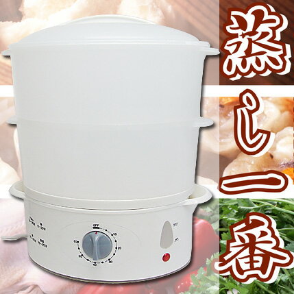 19位：電気蒸し器「蒸し一番」