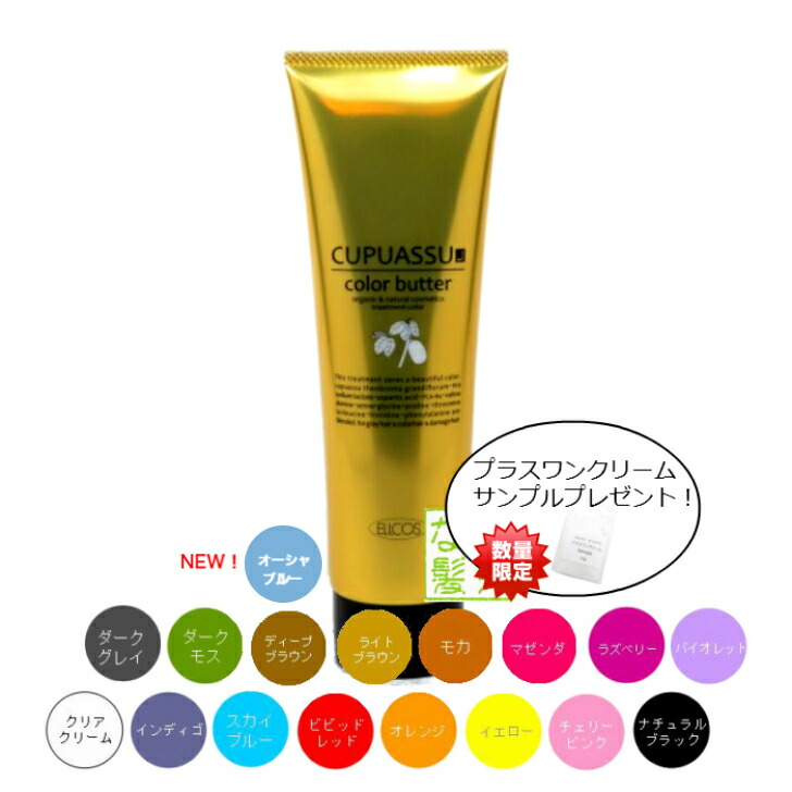30位　エルコス キュプアス カラーバター 白髪染め トリートメント