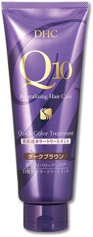 32位　DHC Q10クイックカラートリートメント SS ダークブラウン(150g)