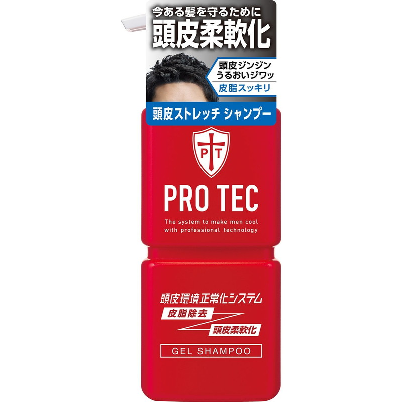 16位　PRO TEC (プロテク) 頭皮ストレッチ シャンプー ポンプ 300g