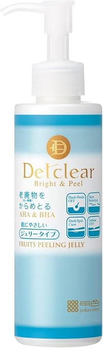 18位　DETクリア ブライト＆ピール ピーリングジェリー 無香料タイプ(180mL)