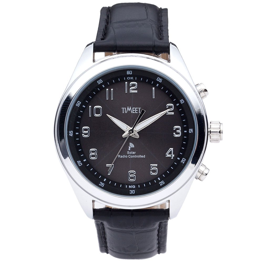 29位：Timeet A-3 ティミット メンズ ソーラー 電波 腕時計 （文字盤： アラビアン ・ベルト： ブラウン）