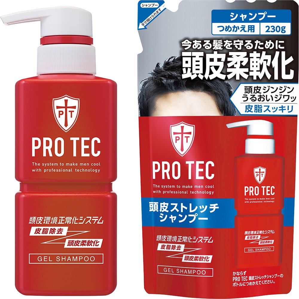 PRO TEC(プロテク) 頭皮ストレッチシャンプー 