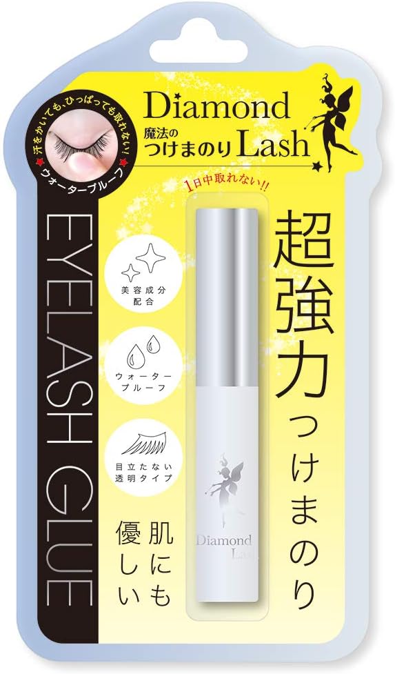 ダイヤモンドラッシュDiamond Lash アイラッシュグルー つけまつげ接着剤 ウォータープルーフ仕様 24時間持続