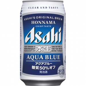 10位　アサヒ 本生 アクアブルー 350ml 24本入り 