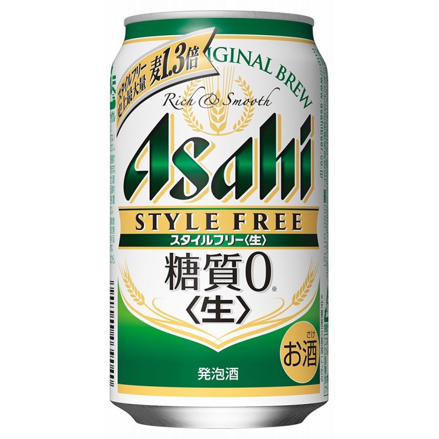 4位　アサヒ スタイルフリー 350ml×24本