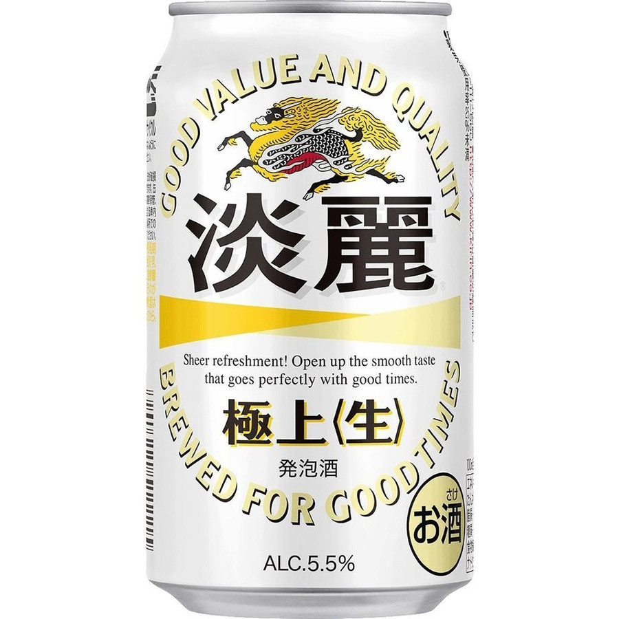 3位　キリン 淡麗 極上＜生＞　350ml×24本　