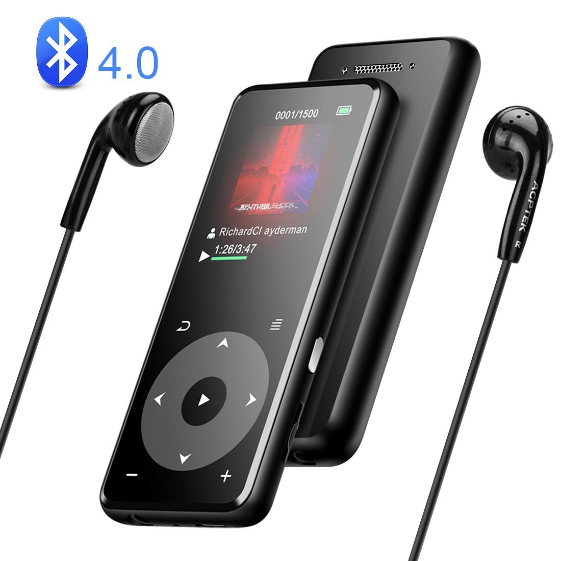 AGPTEK Bluetooth4.0 MP3プレーヤー