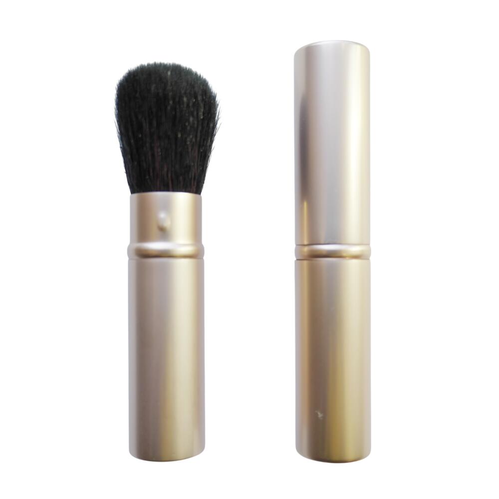 18位　熊野町 化粧筆 メイクブラシ 携帯用 キャップ付き