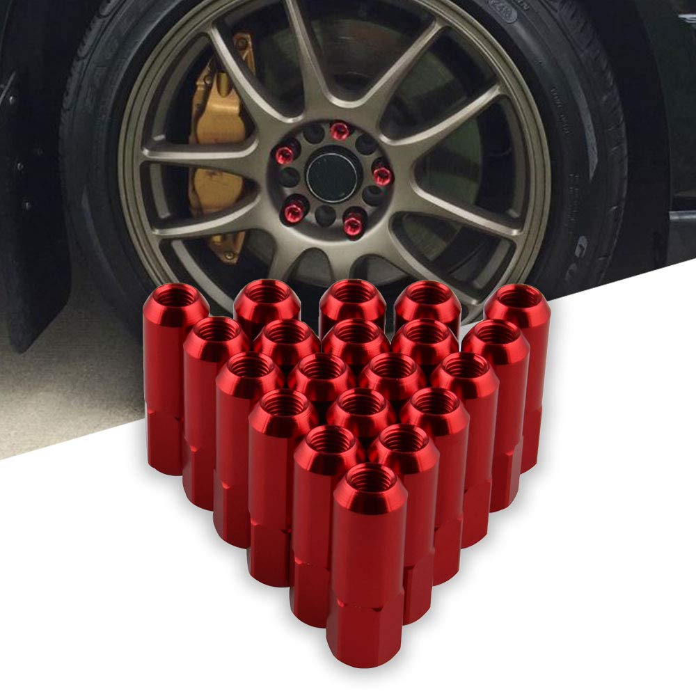 16位：Ruien アルミ製 ホイールラグナット 20個セット