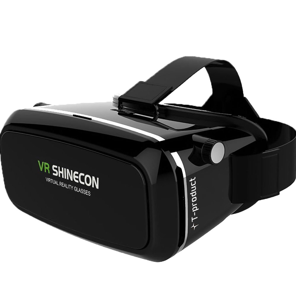 12位：T-product（ティープロダクト） VR ゴーグル VR ヘッドセット 3D [日本正規品] VRメガネ 3Dゴーグル スマホ VR シネコン 3D映像体験 バーチャル リアリティ [12ヶ月メーカー保証]