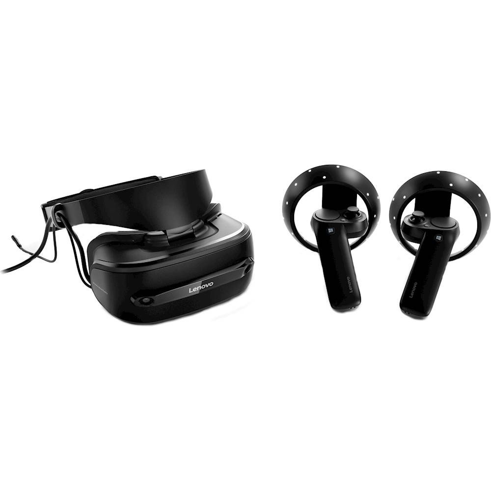 1位：Lenovo Explorer Mixed Reality Headset レノボ VR バーチャルリアリティヘッドセットとコントローラ Windows PC用 [並行輸入品]