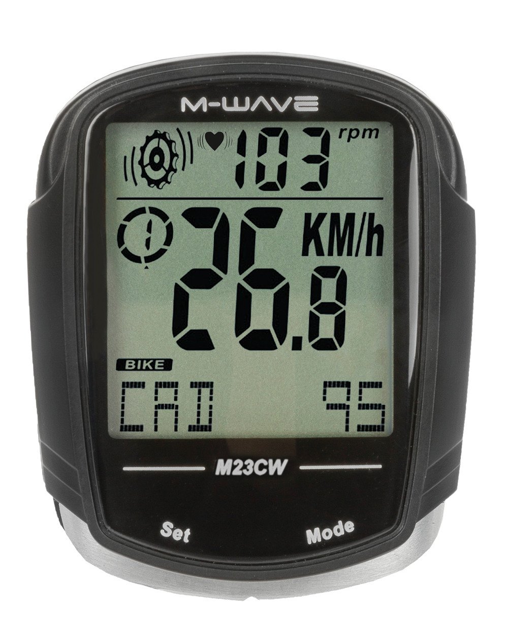 14位：M Wave M23CW自転車コンピューター