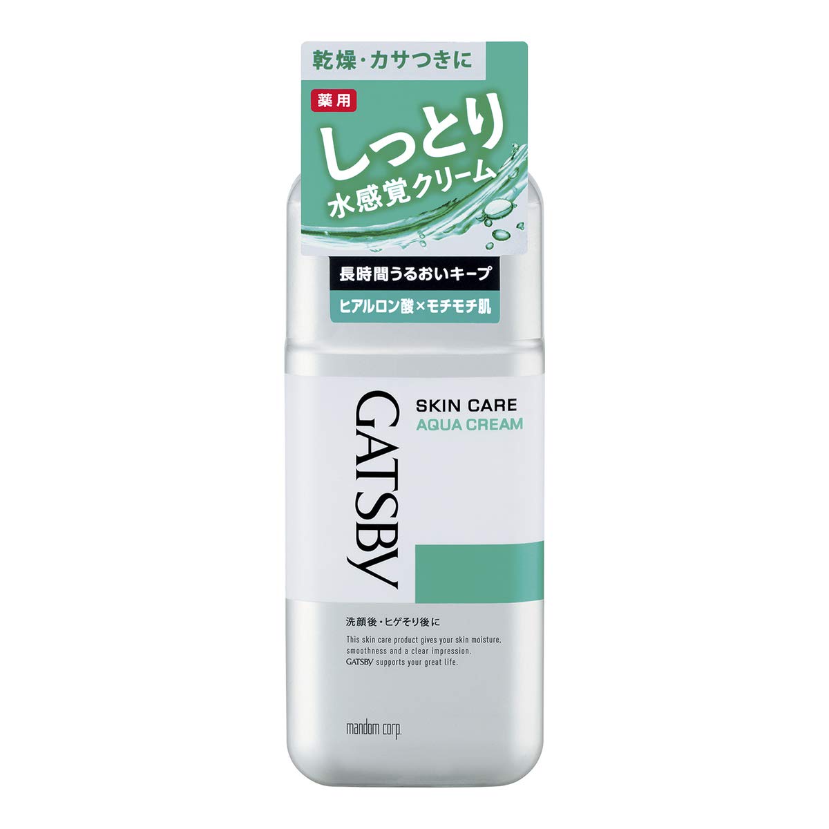 16位：GATSBY(ギャツビー) 薬用スキンケアアクアクリーム 170mL しっとり