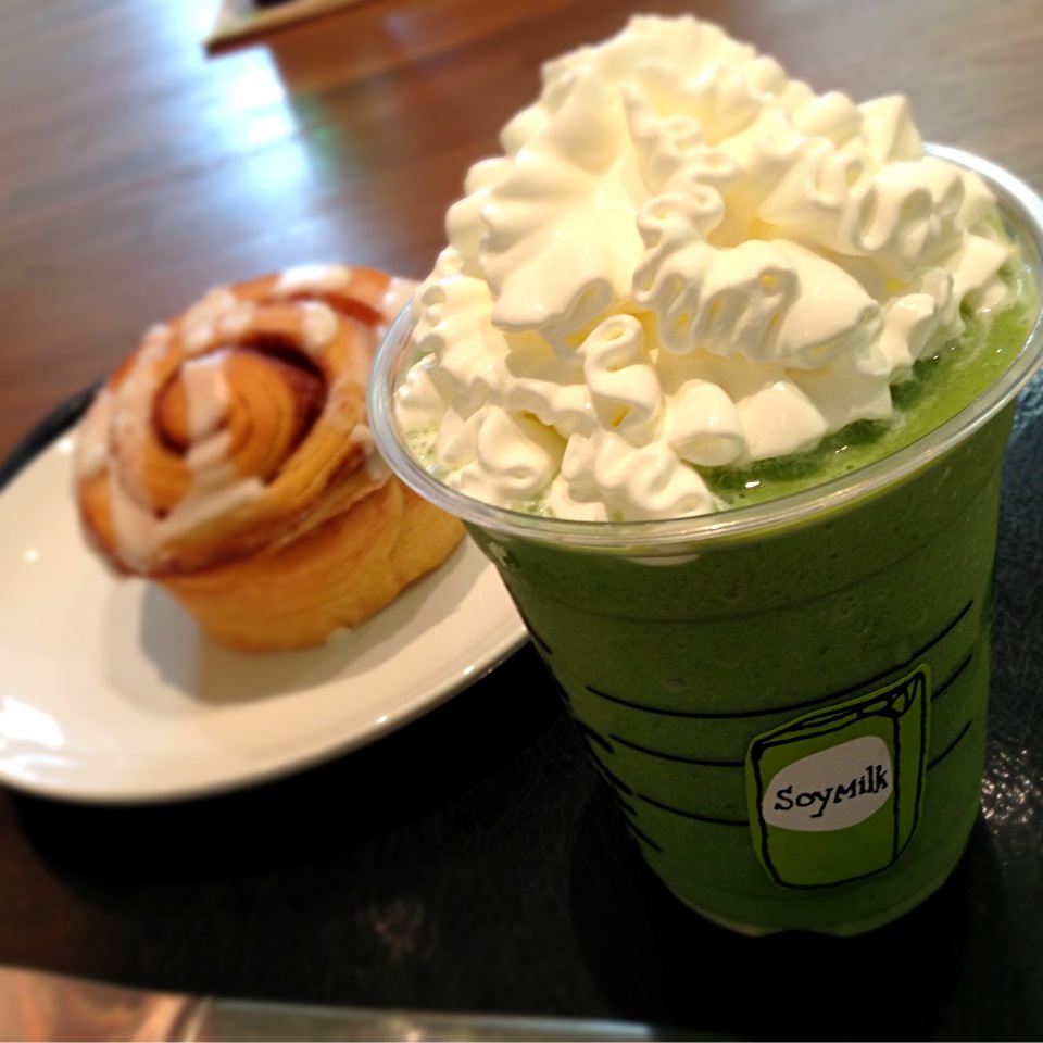 28位　抹茶クリームフラペチーノ with soy 