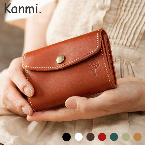 7位：【Kanmi./カンミ】ドロップツリー ミニウォレット 日本製財布