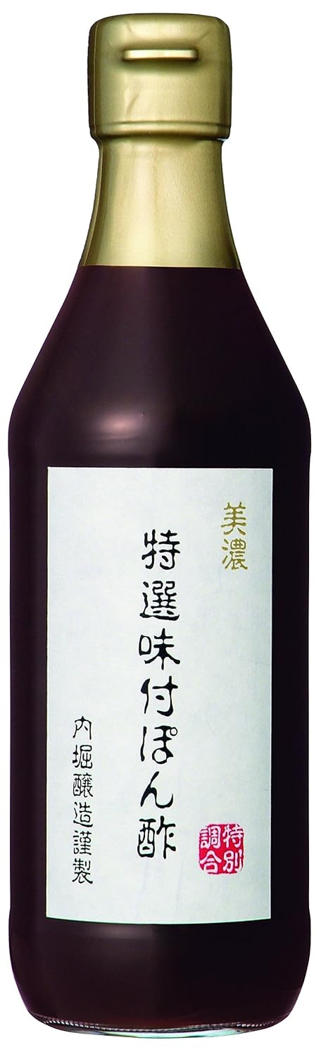 1位：内堀醸造 美濃特選味付ぽん酢 360ml