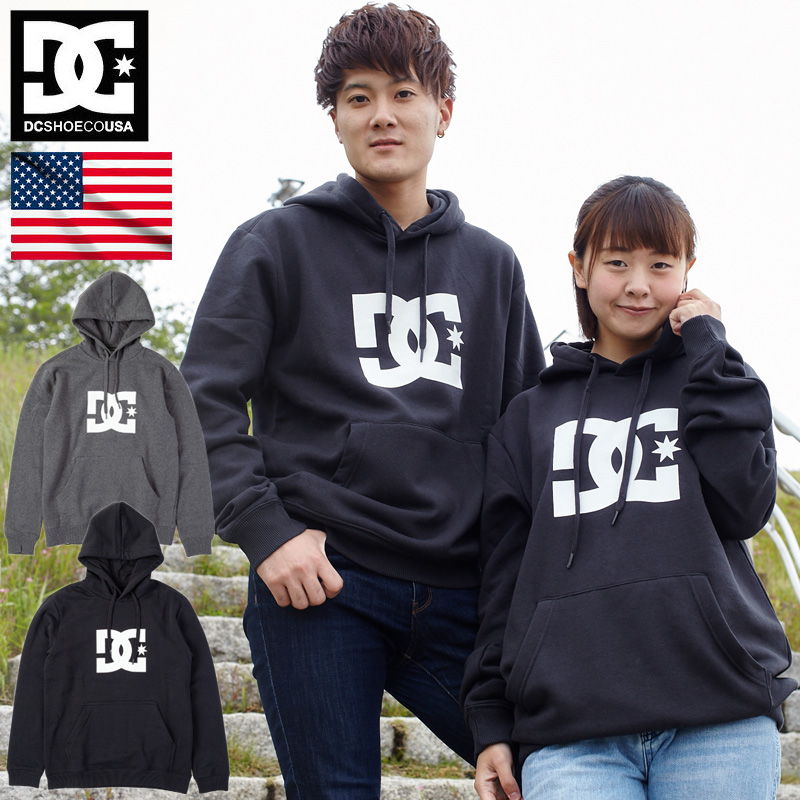 DC SHOE ディーシーシュー パーカー プルオーバー メンズ Star PH メンズ 裏起毛 S-XXL HOLIDAY 2018 冬モデル 定番モデル 正規品 USAモデル 