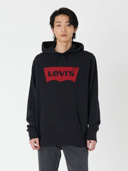 バットウィングプルオーバーフーディー