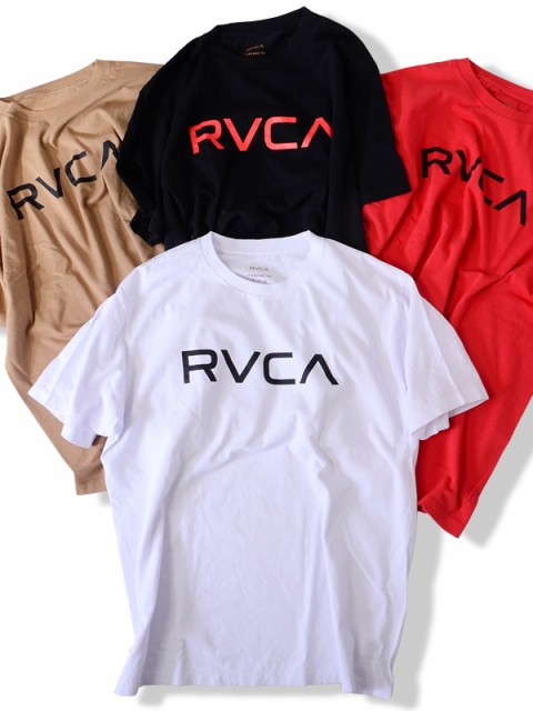 RVCA ルーカ Tシャツ メンズ レディース ユニセックス 半袖 大きいサイズ おしゃれ オシャレ ブランド BIG RVCA SS TEE ロゴ AJ041-233