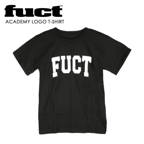 FUCT ファクト Tシャツ 半袖 メンズ ブランド ユニセックス F1151002 ACADEMY LOGO T-SHIRT ロゴ スケーター アメカジ おしゃれ