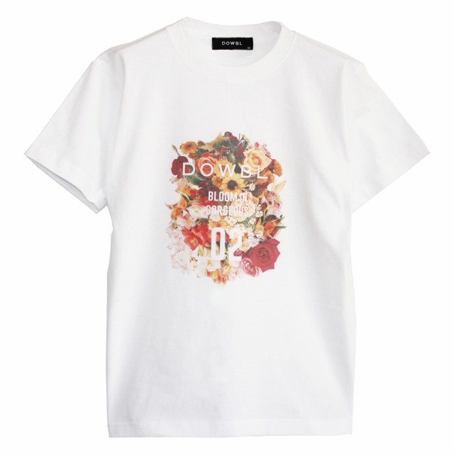 DOWBL/ダブル/BLOOM IN GORGEOUS Tシャツ【全1色】