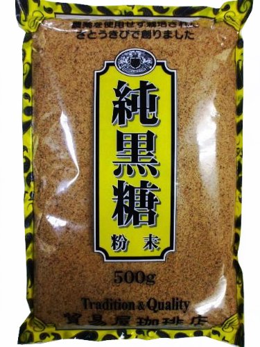 4位：貿易屋珈琲店 純黒糖粉末 500g