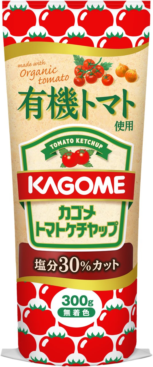 4位：カゴメ 有機トマト使用ケチャップ 300g×3個