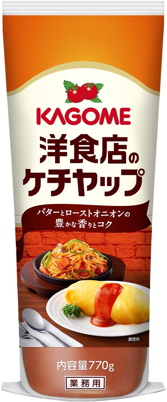 4位：カゴメ 洋食店のケチャップ 770g×3本