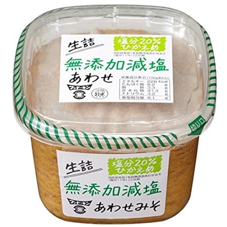 3位：フンドーキン 生詰無添加減塩あわせ 850g×2個