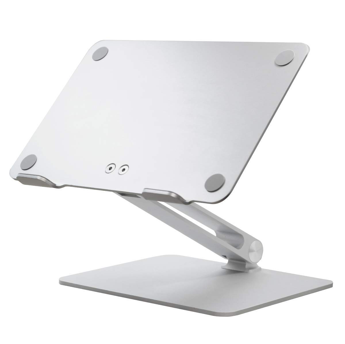 10位：LAMPO【メーカー2年保証】改良版 角度高さ調節可能 アルミ ノートパソコン スタンド 折り畳み式 Apple MacBook Pro/Air マックブック Surface PCスタンド ラップトップ 【日本ブランド】 (15インチ)