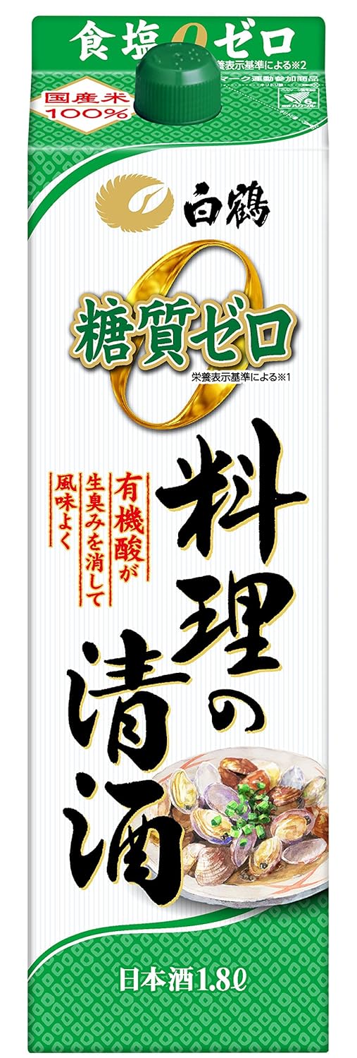 8位：白鶴 料理の清酒 糖質ゼロ