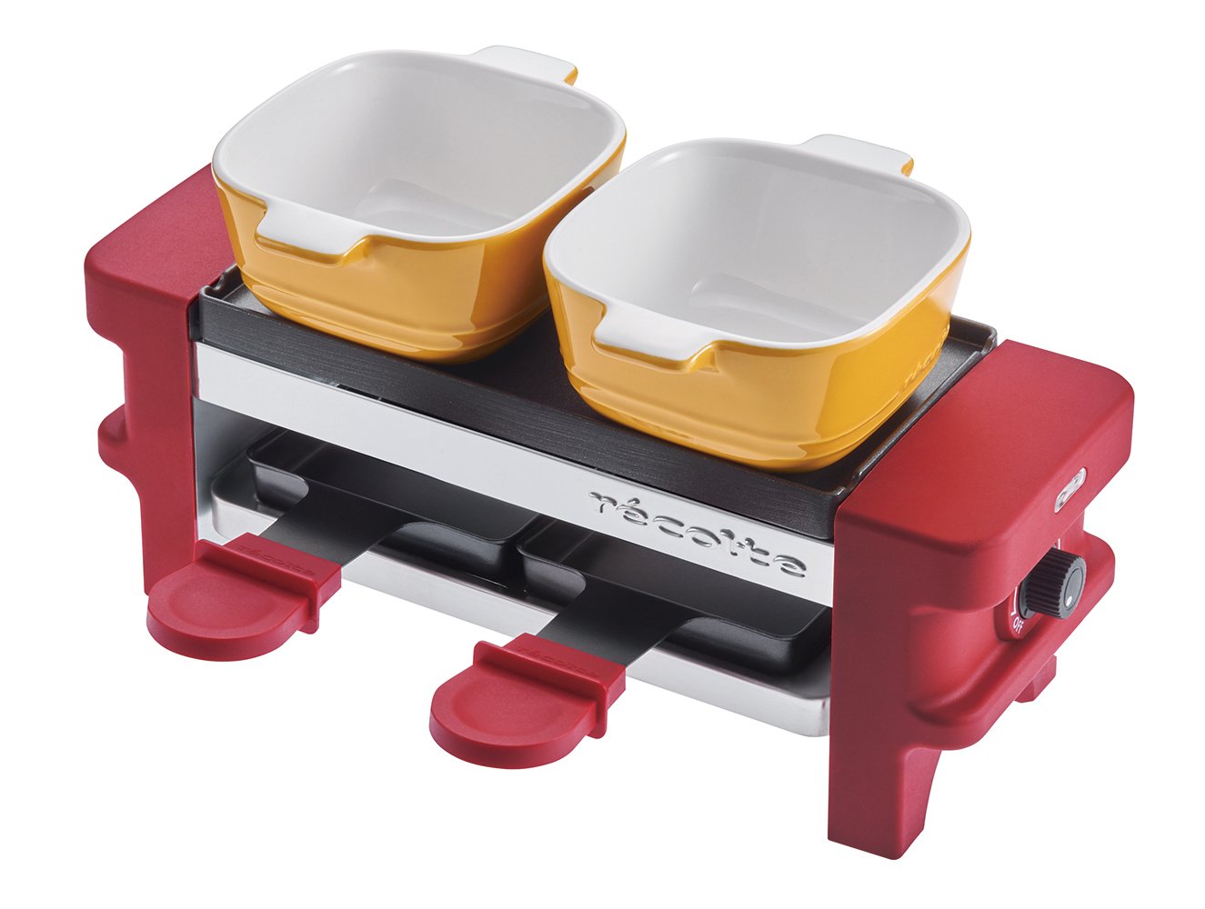 18位：レコルト ラクレット＆フォンデュメーカー メルト [レッド] recolte Raclette and Fondue Maker Melt [RRF-1]